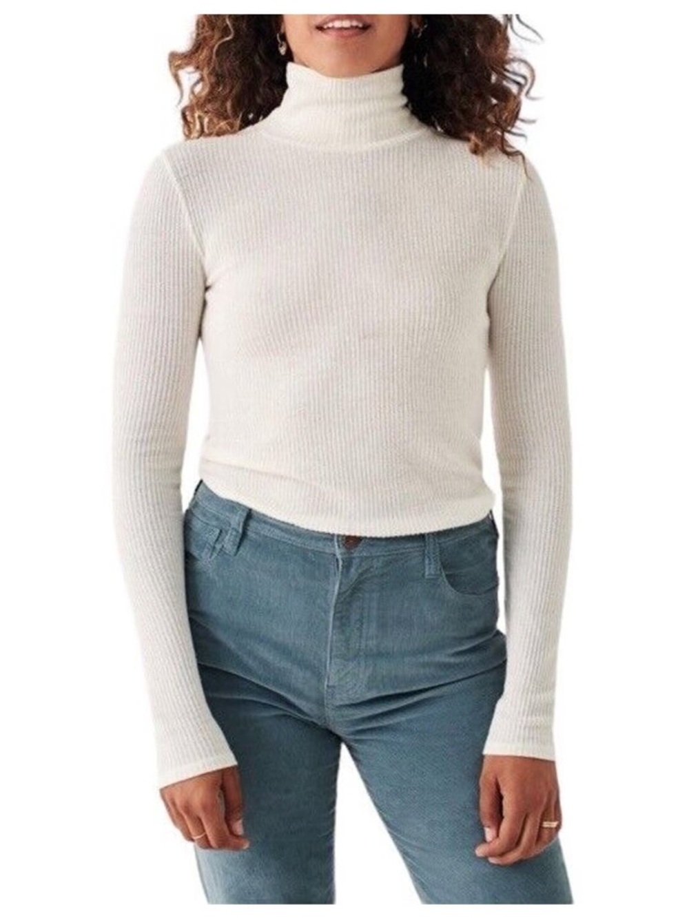 Faherty | Ribbed Turtleneck Sweater | Size Small